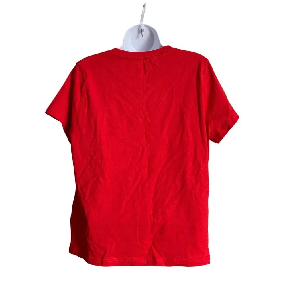 Wondershop Womens Cookie Crew Red Short Sleeve T-Shirt Christmas Top Size Large - Picture 6 of 11